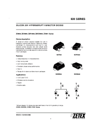 Datasheet ZC831BTA производства Zetex